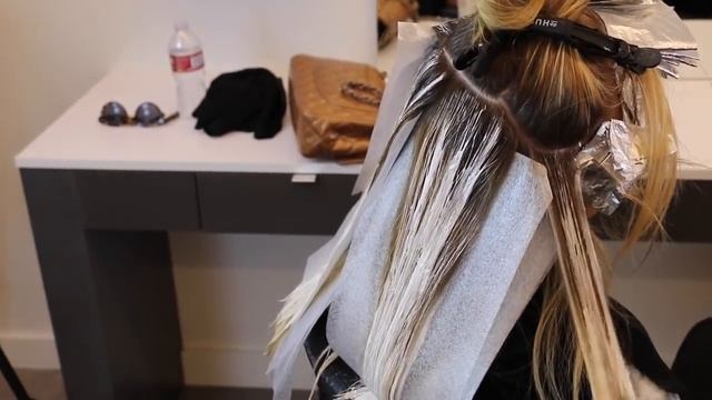 BALAYAGE BLONDE TUTORIAL смотреть онлайн