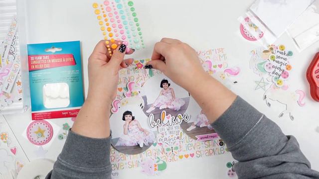 Cute Shadow Box Using Tombow Adhesives and Dream Big from Simple Stories смотреть онлайн