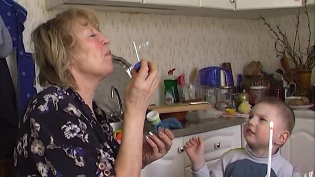 Оцифровки Видеокассет Бабушка Пускает Жени Пузыри 23.04.2006