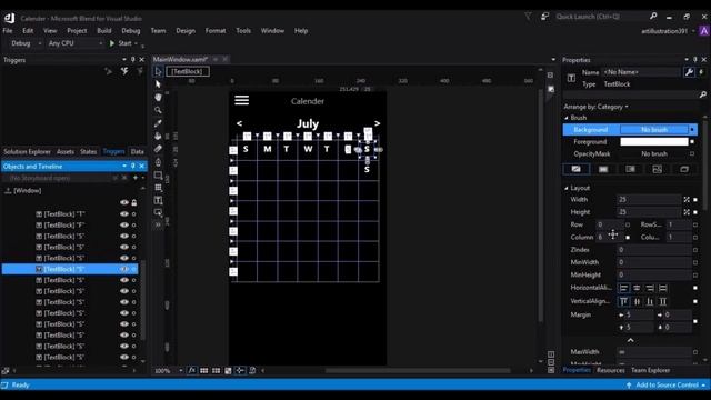 WPF Tutorial : XAML UI design in Visual studio blend 2017 смотреть онлайн