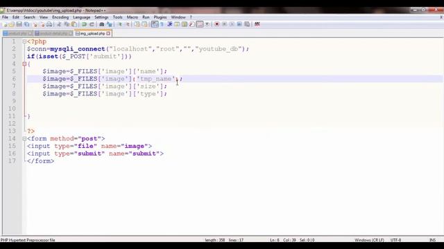 Insert Image Into Database using Php |Web Development Series смотреть онлайн