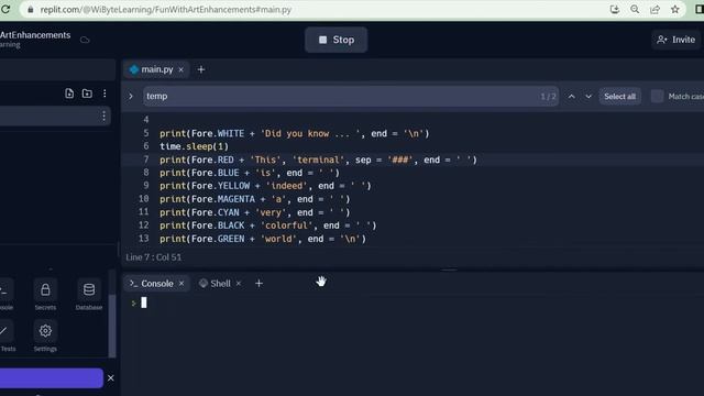 Python Programming: Adding colorful texts and backgrounds to the terminal using colorama module. смотреть онлайн