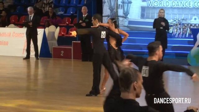 Popov Mikhail - Tamarova Veronika, 1/4 Samba смотреть онлайн