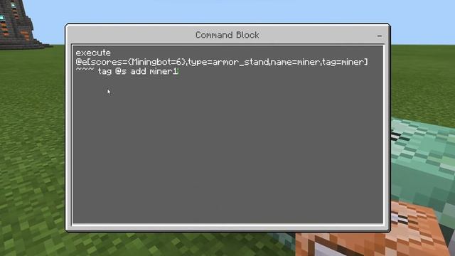Mining Robot Command Block Tutorial Minecraft Bedrock Edition смотреть онлайн