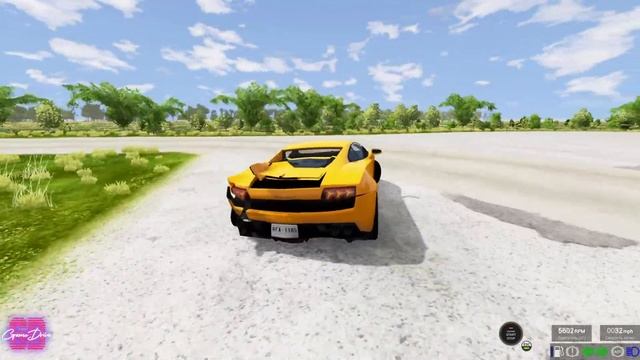Мод Lamborghini Gallardo версия для BeamNG.drive смотреть онлайн