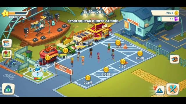 ? Idle Food Truck Empire ? Gameplay Español ? смотреть онлайн
