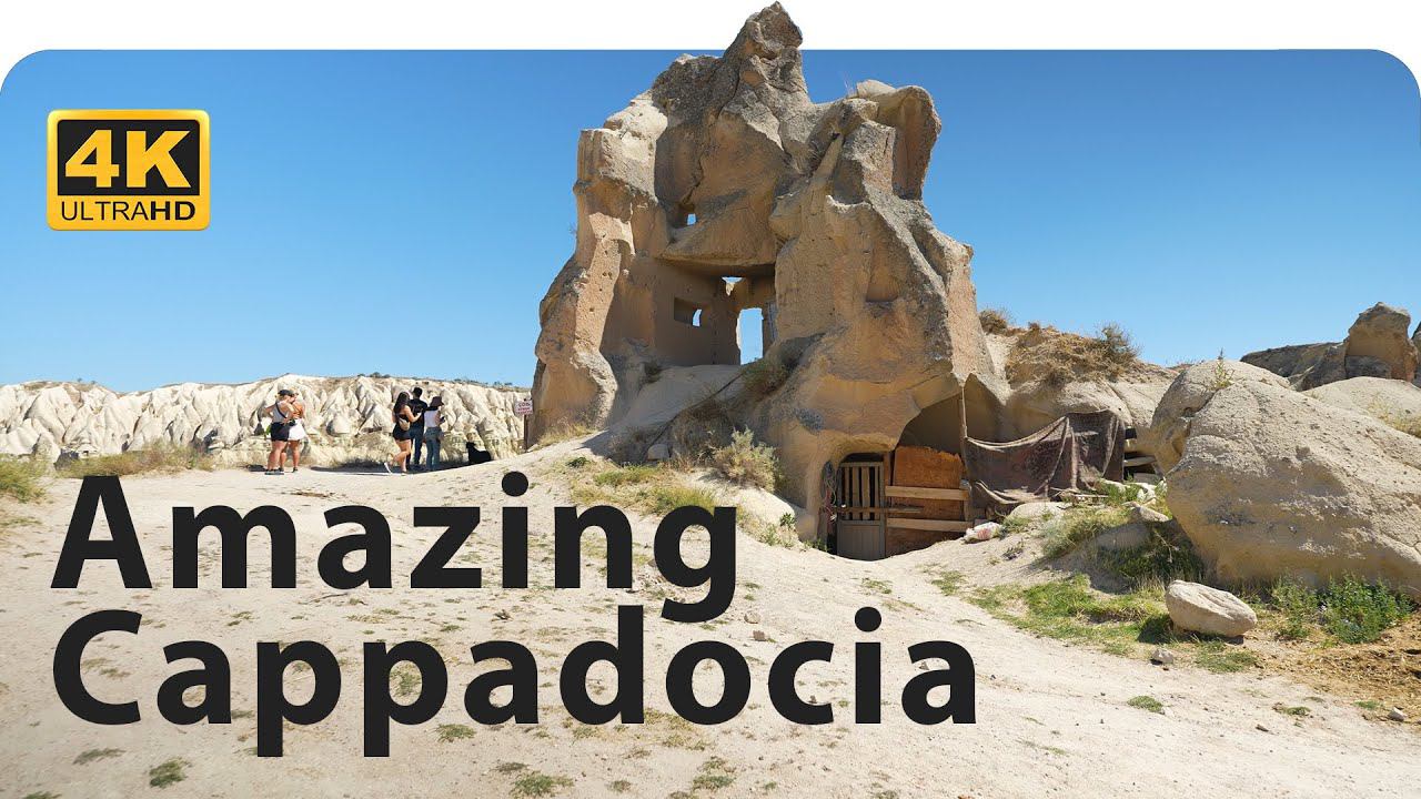 Турция Каппадокия: нереально красивое место! Прогулка по долинам Гёреме смотреть онлайн