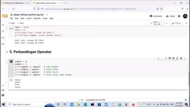 Tutorial Dasar Python untuk Pemula смотреть онлайн
