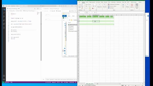 Automate Daily Gas Price with Power Query, xlwings, and Windows Task Scheduler! смотреть онлайн