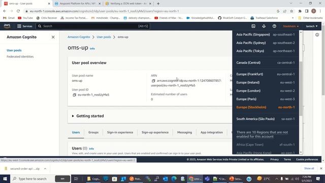 Secure Mule API with JSON Web Token (JWT) using AWS Cognito смотреть онлайн