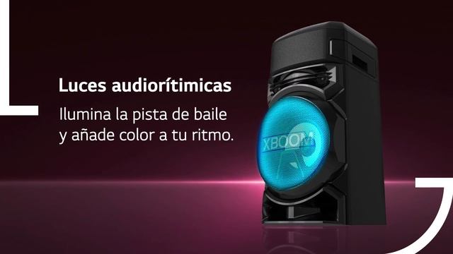 Minicomponente LG XBOOM RN5 | Todo en uno para tener la mejor fiesta смотреть онлайн
