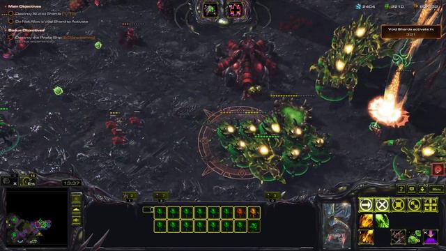 Starcraft II: Mass Ravager on Rifts to Korhal смотреть онлайн