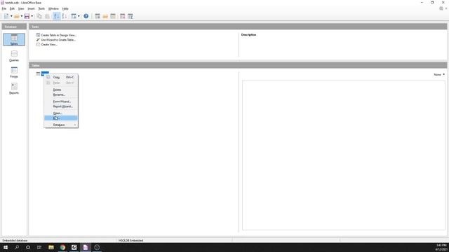 LibreOffice Base: Adding a Field to an Existing Table смотреть онлайн