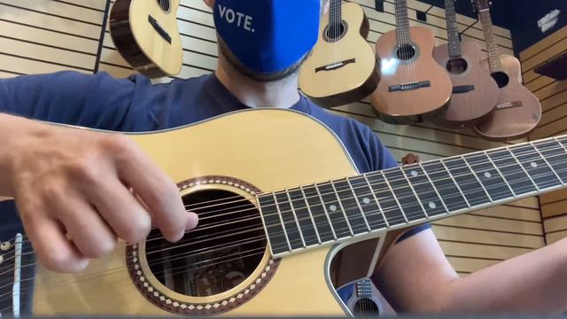 Oscar Schmidt 12 string guitar смотреть онлайн