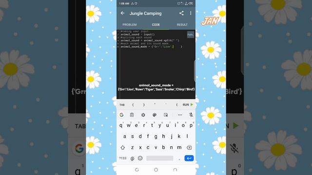 Jungle-camping solved on sololearn смотреть онлайн