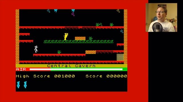 Manic Miner - Retro gaming 80's - Spectrum game play смотреть онлайн