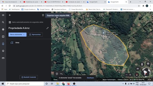 Criar e salvar arquivo KML no Google Earth online смотреть онлайн