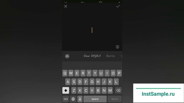 Как установить шрифт в приложении Over для Iphone смотреть онлайн