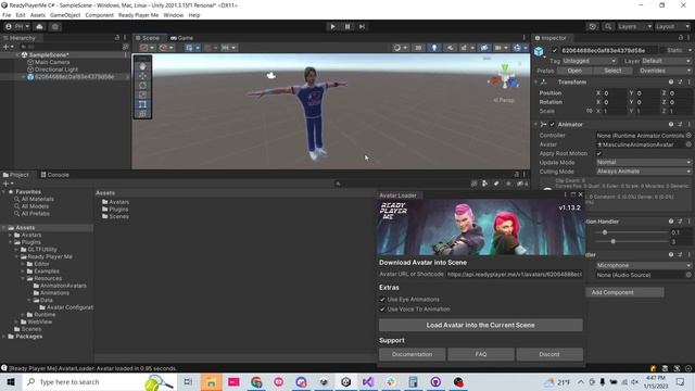 All Things ReadyPlayerMe - Part 1 - Install SDK, Using Mixamo Animations смотреть онлайн