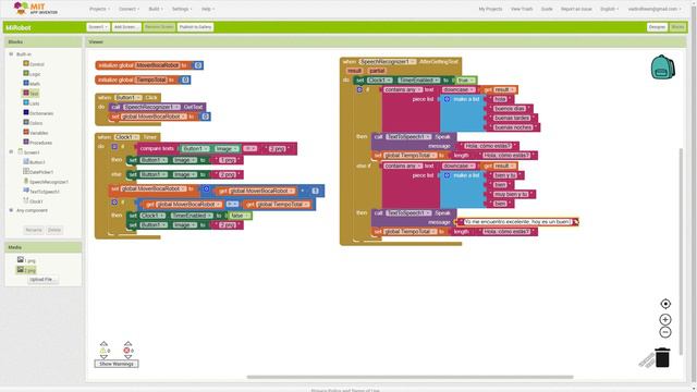 COMO CREAR UN ROBOT ASISTENTE QUE RESPONDE PREGUNTAS EN MIT App Inventor 2 смотреть онлайн
