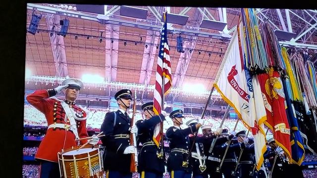Color Guard. 2023 Superbowl LVII. #Navy #superbowl смотреть онлайн