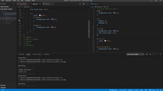 What is SASS and Why SASS | SASS Crash Course [Bangla] смотреть онлайн