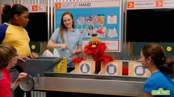 Sesame Street: Murray Visits a Recycling Center | Murray Had a Little Lamb