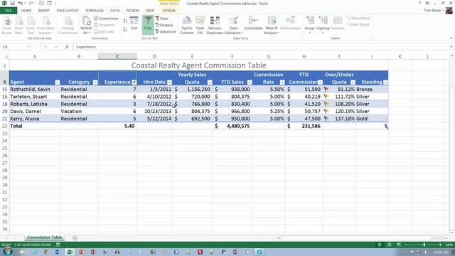 Excel 2013 Comprehensive, Chapter 06, part 3 смотреть онлайн