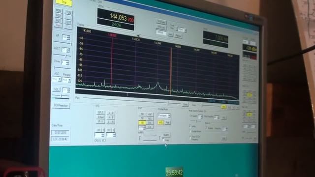 УКВ SDR трансивер на 144 - команда UA3APA (VHF SDR) смотреть онлайн
