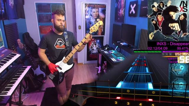 INXS - Disappear | BASS Tabs & Cover (Rocksmith) смотреть онлайн