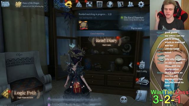 IDV Survivor Rank but a Randomizer Picks my Survivor - Identity V смотреть онлайн
