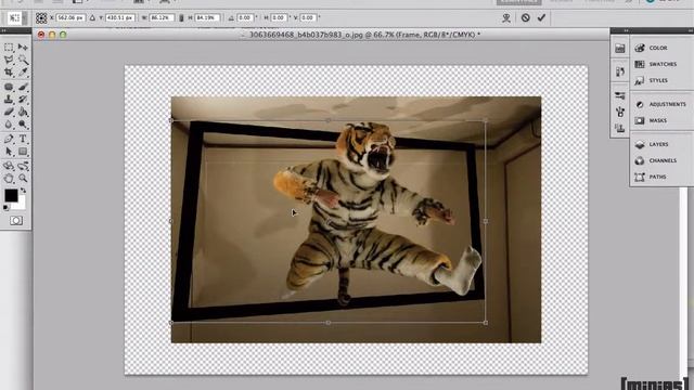 MINja Tutorials | Photoshop Tutorial | 3D Picture Frame смотреть онлайн