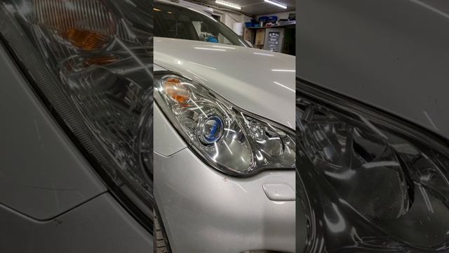 Infiniti EX 35 Работа с адаптивными фарами смотреть онлайн