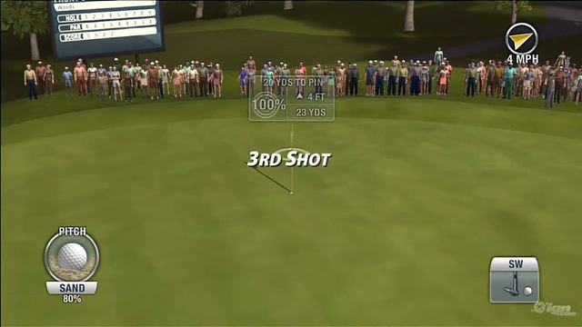 Tiger Woods PGA Tour 10 Xbox 360 Gameplay - Beth Page Black смотреть онлайн
