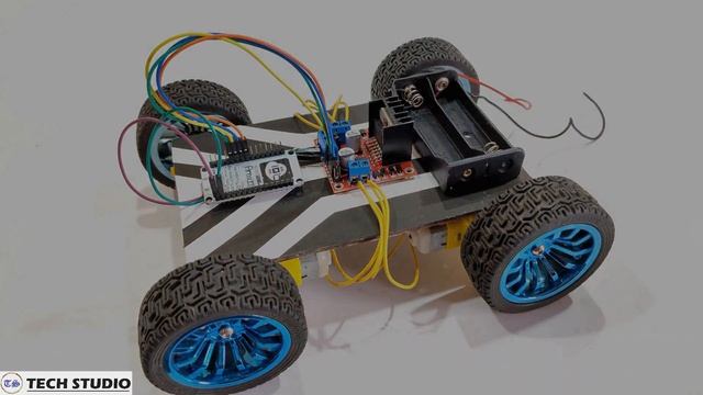 Wifi controlled car using NodeMCU and Blynk | esp8266 blynk car | My Tech Studio смотреть онлайн