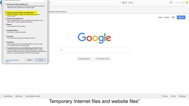 Clearing Cache and Cookies in Internet Explorer смотреть онлайн