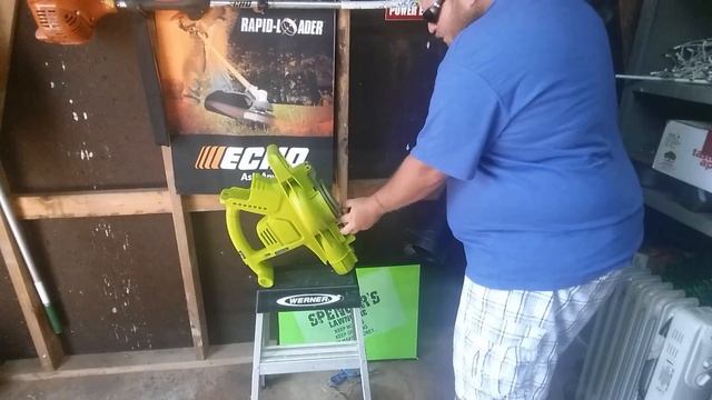 Sun Joe ION 40 Volt 3-IN-1 Blower Vacuum Mulcher смотреть онлайн