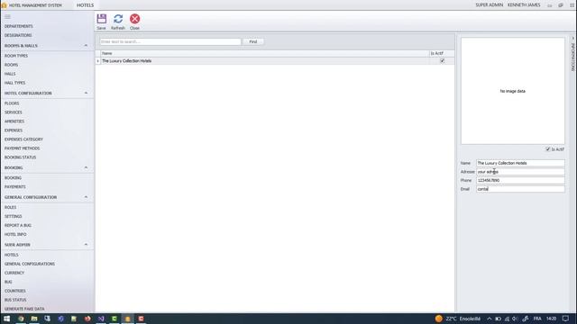 Hotel management system SaaS | full C# source code + SQL database смотреть онлайн