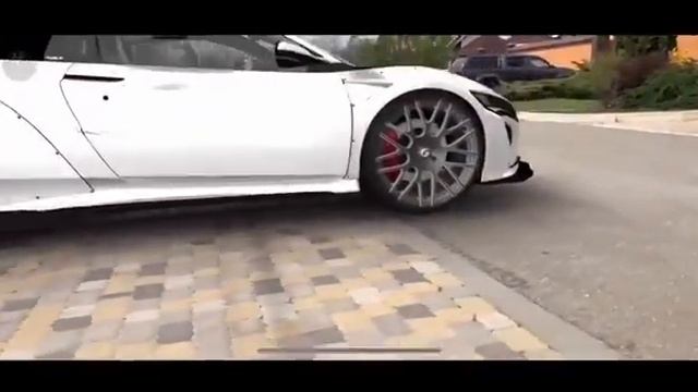 Honda NSX liberty walk смотреть онлайн
