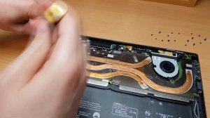 Huawei Matebook X Pro - разборка, замена термопасты и upgrade