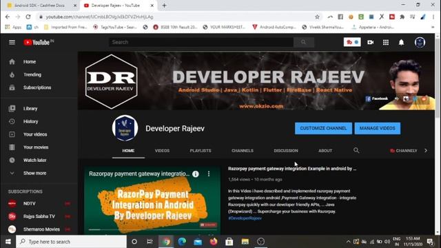 Webhook url in cashfree payment gateway for mobile app development | Developer Rajeev | Weebhook Ur смотреть онлайн