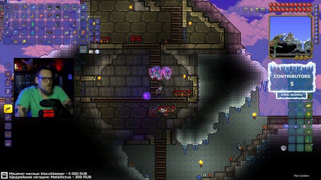 UncleBjorn и январская Terraria, День 12 смотреть онлайн