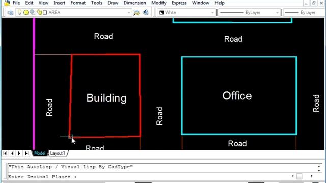 How to Calculate Area in AutoCad | using Lisp | CadType | LISP | CTL1 смотреть онлайн