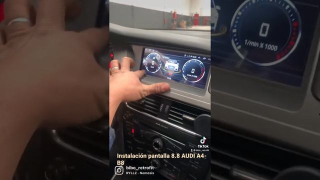 Cambio de pantalla audi A4-B8 a android con CarPlay y android auto смотреть онлайн