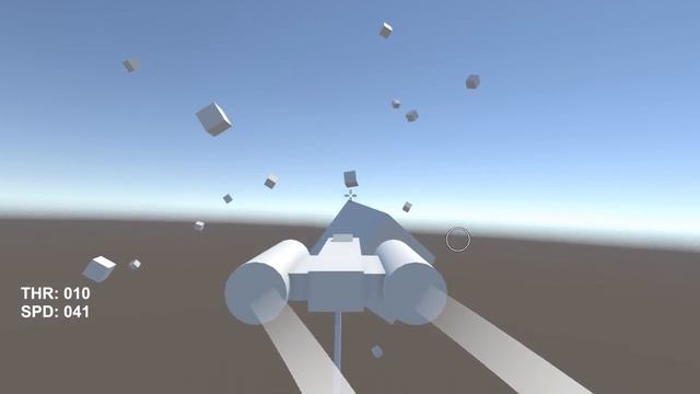 Unity3D: Arcade Space Flight Physics Example (Source in Description) смотреть онлайн