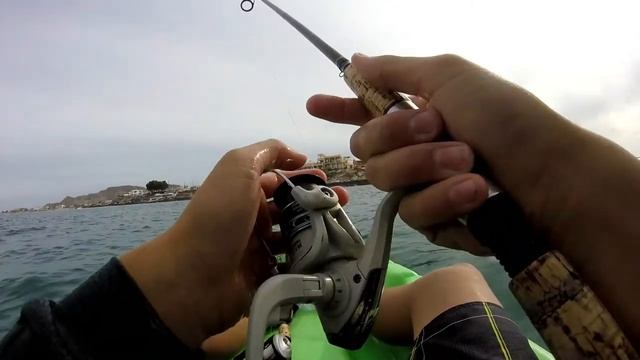 Kayak Fishing in Rocky Point Mexico! смотреть онлайн