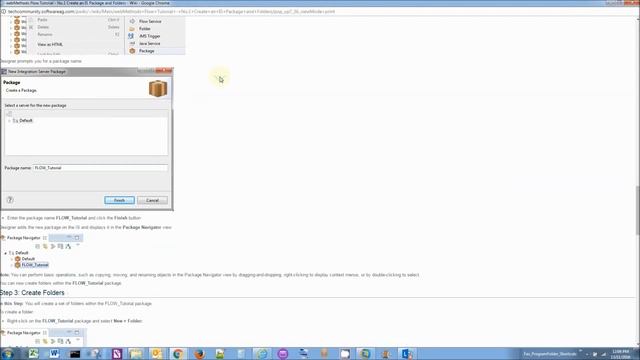 How To Create an IS Package and Folders part-6 - Webmethod Tutorial смотреть онлайн