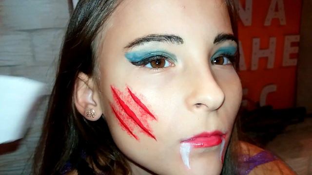 Макияж на Хэллоуин 2019/ Легкий грим на Halloween смотреть онлайн