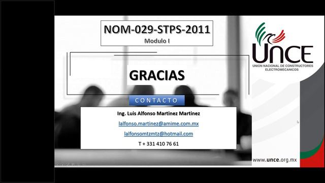 Condiciones de Seguridad en Mantenimiento Eléctrico en Centros de Trabajo conforme NOM-029-STPS-201 смотреть онлайн