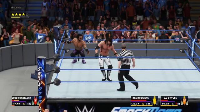 WWE 2K18 MyPlayer 5 STAR HANDICAP MATCH смотреть онлайн